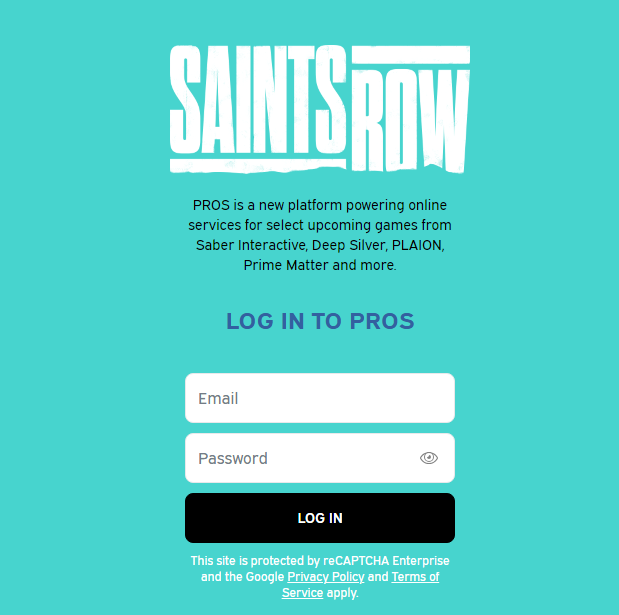 How to Link Saints Row to PROS Prism Ray Online Services