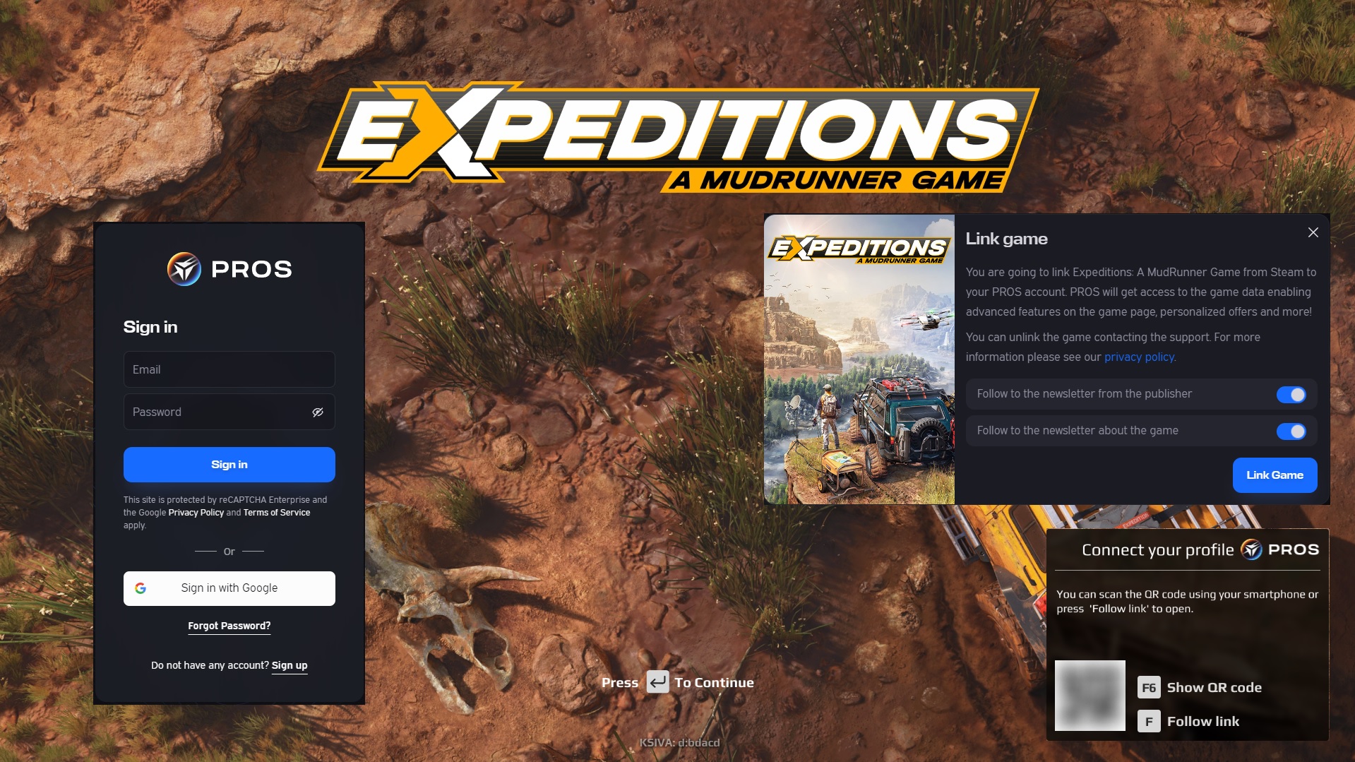 How to Link Expeditions: A MudRunner Game to PROS? – Prism Ray Online  Services